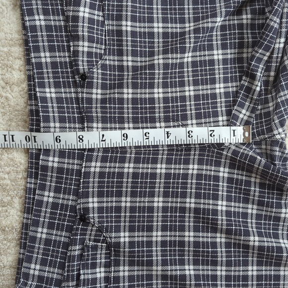 Seven7 Plaid Pull On Legging Pants M Dandy Plaid Gray - Picture 13 of 15